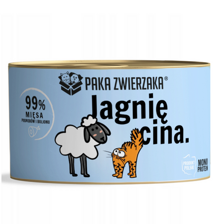 Paka Zwierzaka jagnięcina dla kota 200 g