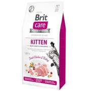Brit Care Kitten Healthy Growth indyk i kurczak 400g