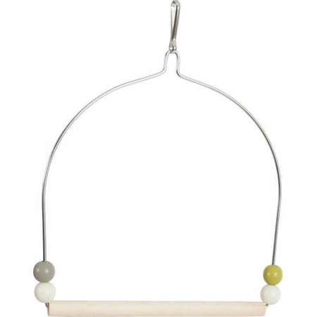 Zolux huśtawka z drewnianą żerdką na metalowym uchwycie