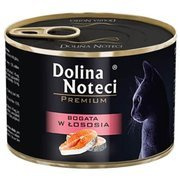 Dolina noteci premium bogata w łososia dla kota 185 g