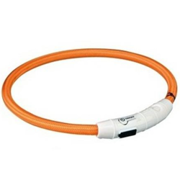 Pierścień z lampą błyskową USB, M–L: 45 cm/o 7 mm, pomarańczowy
