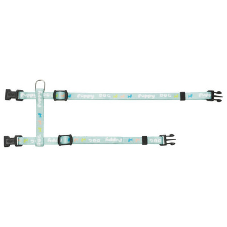 Szelki dla szczeniąt ze smyczą Junior, 23–34 cm/8 mm, 2.00 m, liliowe