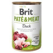 Brit pate & meat duck dla psa 400 g