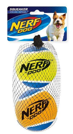 Zestaw piszczących piłek tenisowych NERF , L, 7,5 cm, 2SZT/OPAK