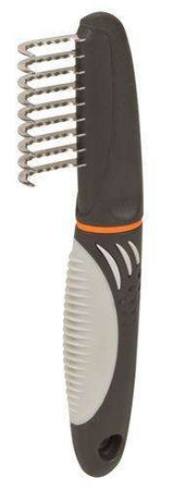Grzebień odfilcowujący, wygięte zęby, 18 cm