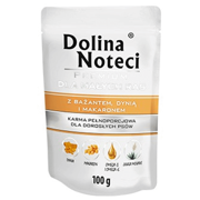 Dolina noteci premium dla małych ras z bażantem, dynią i makaronem 100g