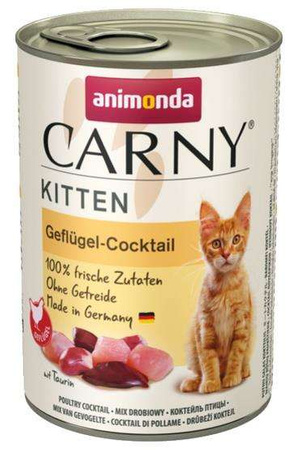 Animonda Carny Kitten Koktajl drobiowy puszka 400g
