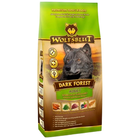 Wolfsblut Dark Forest dziczyzna 12,5 kg