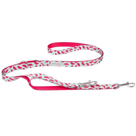 amiplay BeHappy 7in1 smycz regulowana Watermelon S