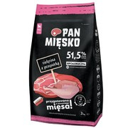Pan Mięsko cielęcina z przepiórką dla szczeniąt 3 kg