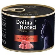 Dolina noteci premium bogata w cielęcinę dla kota 185 g