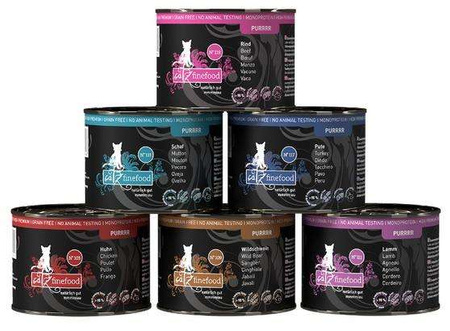 Catz Finefood Purrrr Multipack I puszki 6x200g