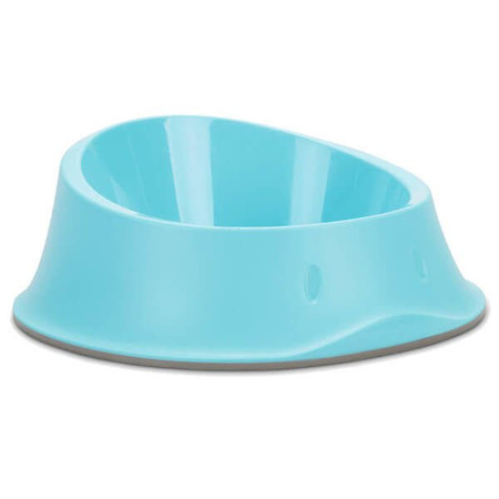 *- zolux miska plastikowa smart 1 l kol. błękitny (474143azu)