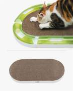 Drapak kartonowy Catit Senses 2.0 Oval Scratcher, do torów Catit