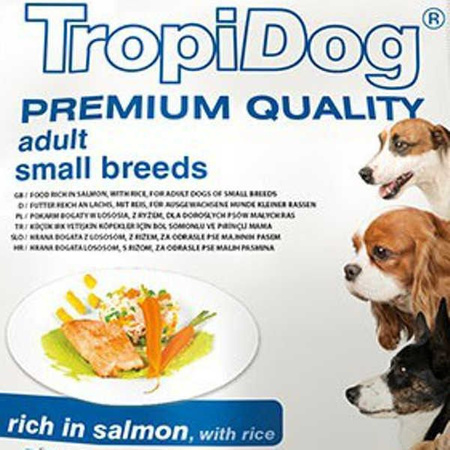 Tropidog premium adult s łosoś z ryżem
