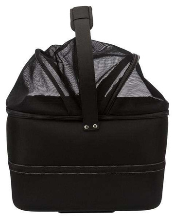 Kosz na rower, 41x47x39cm, czarny