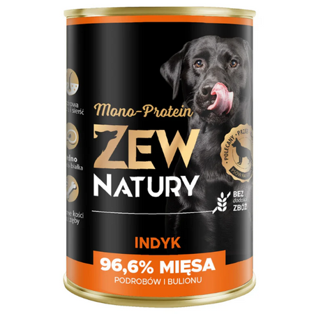 Zew Natury Mono-Protein Indyk, 400 g