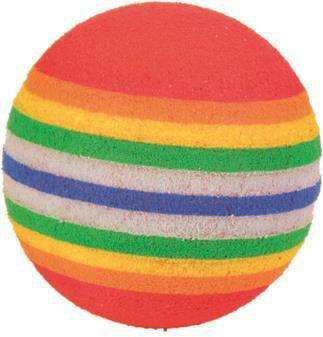 PIŁKI DLA KOTA RÓŻNE 4cm-3szt/op.