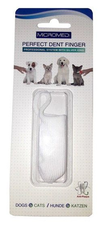 Micromed Dog Finger blister - czyścik do zębów psa