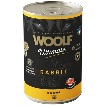 Woolf Ultimate królik dla psa 400 g