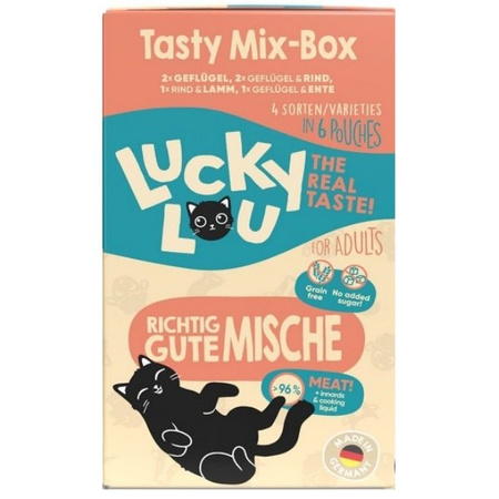 Lucky Lou Lifestage Tasty Mix-Box zestaw 12 x 125 g