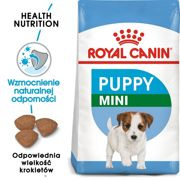 Royal canin mini puppy karma sucha dla szczeniąt, od 2 do 10 miesiąca życia, ras małych 4kg