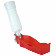 BUTELKA Z MISKĄ 700ml PLASTIKOWA