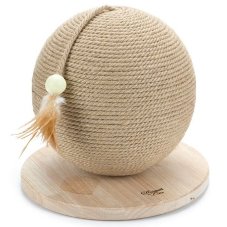 Okrągły drapak dla kota designed by lotte globe balty 30x30x27 cm