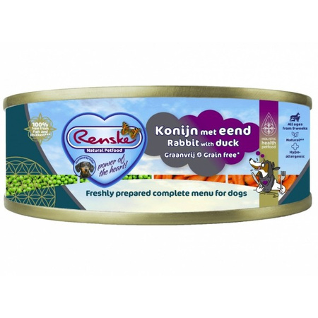 Renske świeży królik z kaczką dla psa 95 g