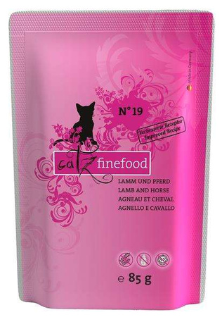 Catz finefood no. 19 jagnięcina konina 85 g