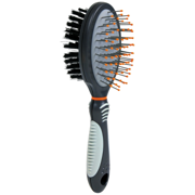 Szczotka do pielęgnacji, tworzywo sztuczne, dwustronna, mała 5×19 cm