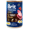 Brit premium by nature turkey with liver 400 g