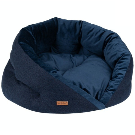 amiplay Siena legowisko dla psa granatowe M