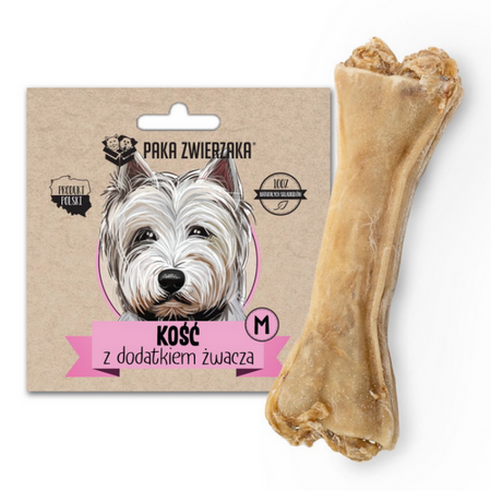 Paka Zwierzaka kość żwacz M 12 cm