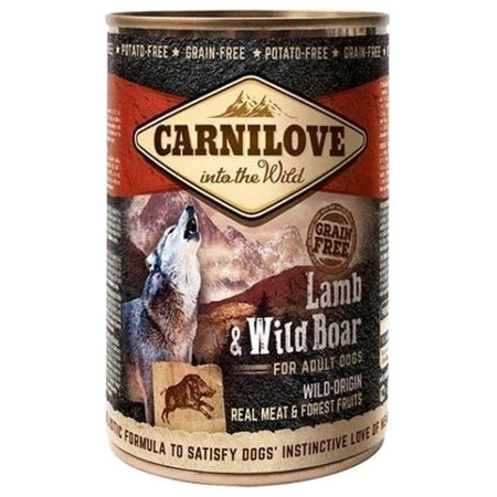 Carnilove lamb & wild boar 400g