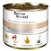 Dolina noteci premium dla psów małych ras z gęsią, ziemniakami i jabłkiem 185 g