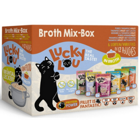 Lucky Lou Extrafood Jelly-Mix-Box Multipack w galaretce saszetki 12x70g