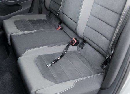 Krótka smycz do szelek samochodowych, 30-45 cm/20 mm