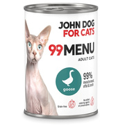 John Dog for Cats 99 Menu gęś 400 g