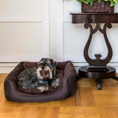 amiplay Aspen sofa dla psa brązowa S