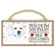 Power gift magnez z pupilem - owczarek biały