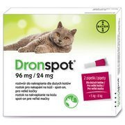 Bayer dronspot dla dużych kotów o wadze od 5 do 8 kg