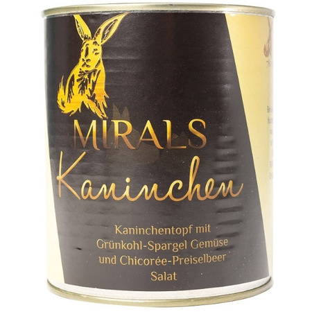 Mirals Kaninchen królik dla psa 780 g
