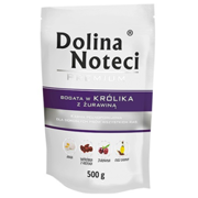 Dolina noteci premium królik z żurawiną 500g