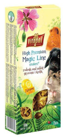 SMAKERS DLA GRYZONI I KRÓLIKA Z CYTRYNĄ MAGIC LINE