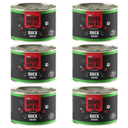 ZESTAW BUBAlicious More Meat mono Pure Kaczka 6 x 185 g