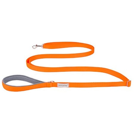 amiplay Samba EasyFix pomarańczowa smycz M