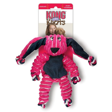 Kong Floppy Knots Bunny zabawka dla psa S/M