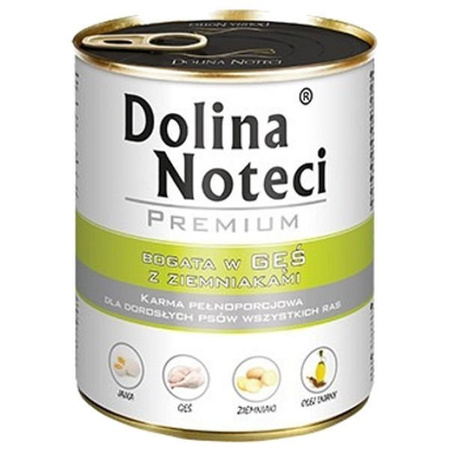 Dolina noteci premium gęś z ziemniakami 800g