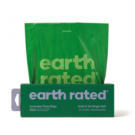 Earth Rated woreczki lawendowe na psie odchody 300 szt.